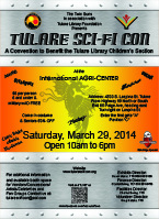 Tulare Sci-Fi Con Flyer